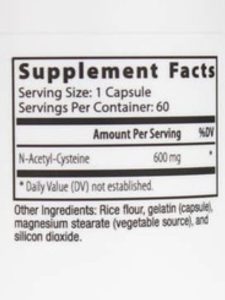nutridyn nac 600