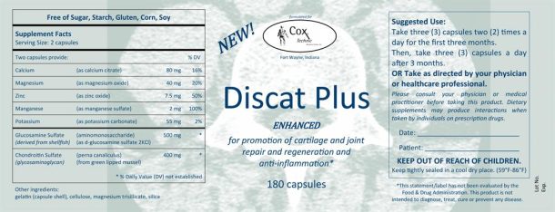 Discat Plus Enhanced Reviews and Side Effects. - Horizon Supplements