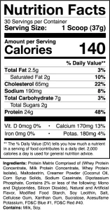 Level 1 Protein Meal Replacement Powder