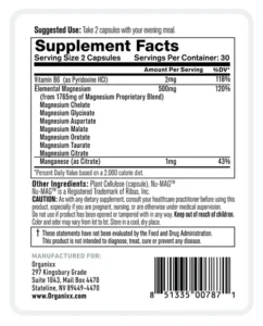 Organixx Magnesium 7